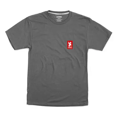 Chrome Industries Vertical Red Logo Tee