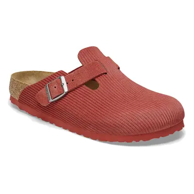 Birkenstock Boston Suede Embossed Narrow Fit