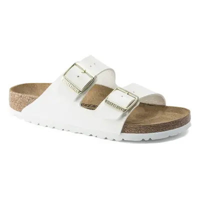 Birkenstock Arizona BF Patent White Narrow Fit