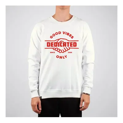 Dedicated Sweatshirt Malmoe Good Hands Off-White