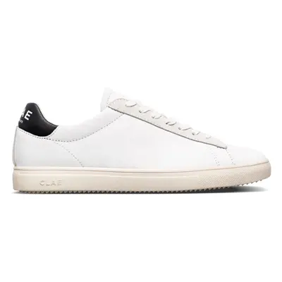 Clae Bradley California White Leather Black