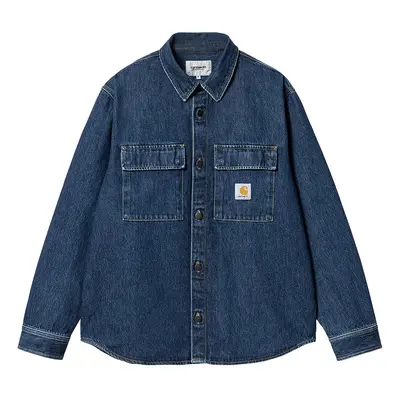 Carhartt WIP Manny Shirt Jac Blue Stone Washed