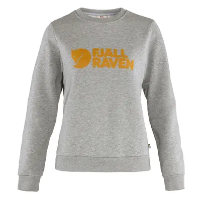 Fjällräven Logo Sweater W Grey Melange