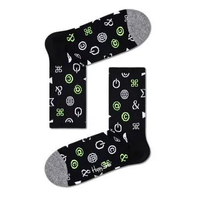 Happy Socks Ctrl Alt Del 3/4 Crew Sock