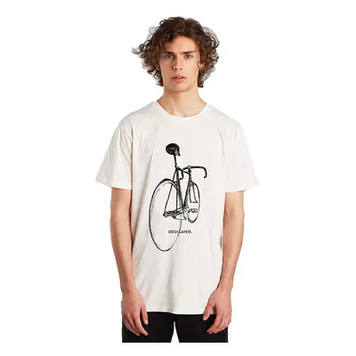 Dedicated T-shirt Stockholm Pencil Bike Off-White