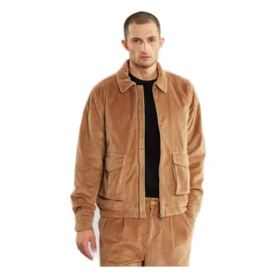 Dedicated Padded Jacket Vallentuna Corduroy Tiger Brown