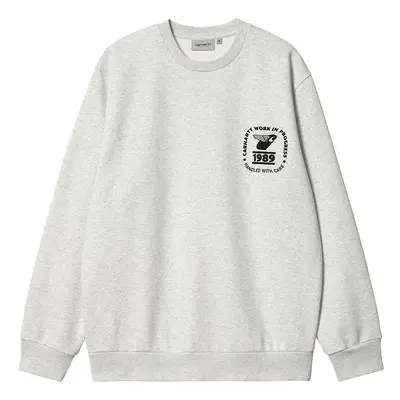 Carhartt WIP Stamp State Sweat Ash Heather