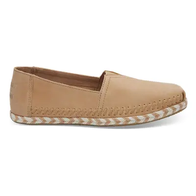 Toms Honey Leather Rope Alpargata