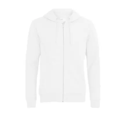 Colorful Standard Classic Organic Zip Hood Optical White