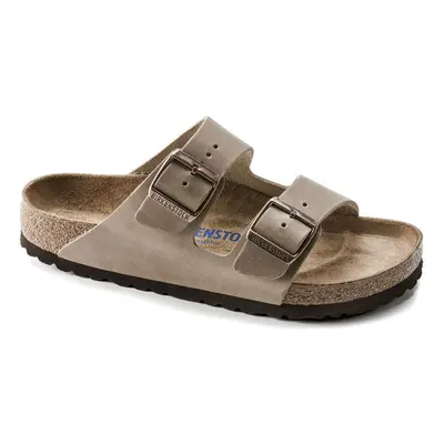 Birkenstock Arizona Soft Footbed Oiled Nubuck Leather Narrow Fit