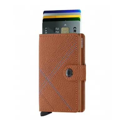 Secrid Miniwallet Stitch Linea Caramello