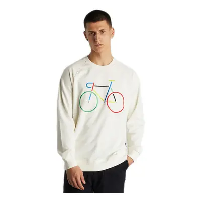 Dedicated Sweatshirt Malmoe Color Bike Off-White