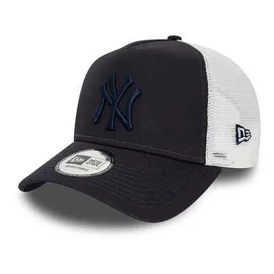 New Era New York Yankees League Essential Navy Trucker Cap