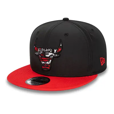 New Era Chicago Bulls Infill Black 9FIFTY Snapback Cap