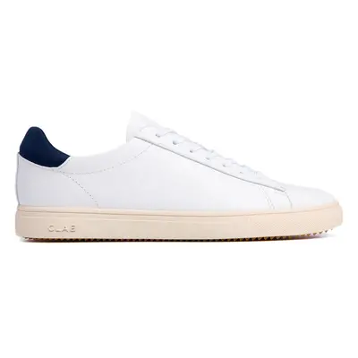 Clae Bradley White Leather