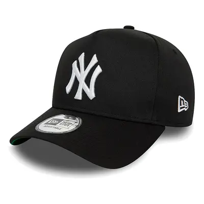 New Era New York Yankees World Series Patch Black 9FORTY E-Frame Adjustable Cap