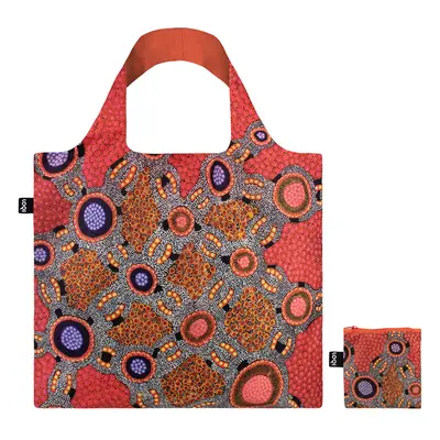 Loqi Jennifer Napaljarri Lewis - Water Dreaming Pink Recycled Bag