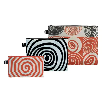 Loqi Louise Bourgeois - Spirals Recycled Zip Pocket Set