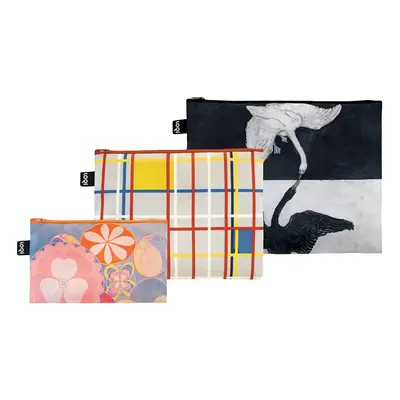 Loqi Hilma af Klint, Mondrian - Recycled Zip Pockets