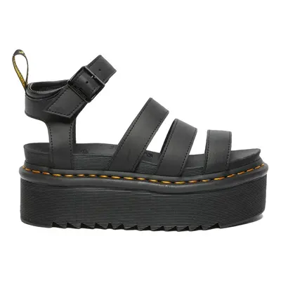 Dr. Martens Blaire Quad Hydro Leather Platform Sandals W