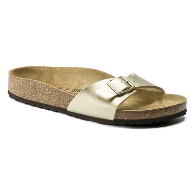 Birkenstock Madrid Birko-Flor Gold Regular Fit