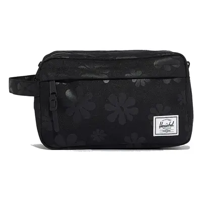 Herschel Supply Chapter Travel Kit Black Floral Sun