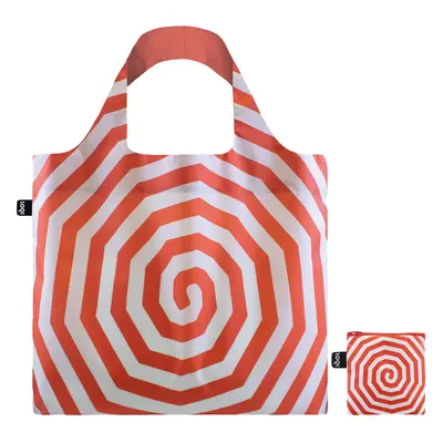 Loqi Louise Bourgeois - Spirals Red Recycled Bag