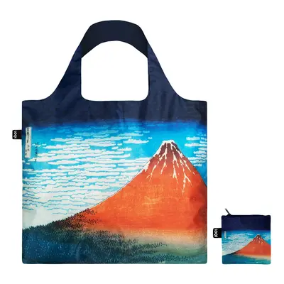 Loqi Katsushika Hokusai - Red Fuji Recycled Bag