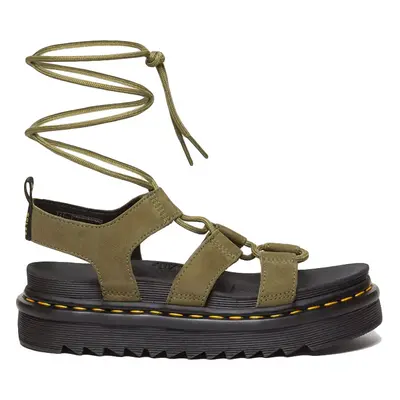 Dr. Martens Nartilla Tumbled Nubuck Leather Gladiator Sandals W