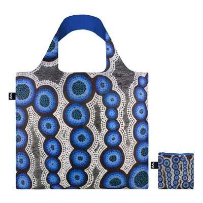 Loqi Kirsten Nangala Egan - Water Dreaming Blue Recycled Bag