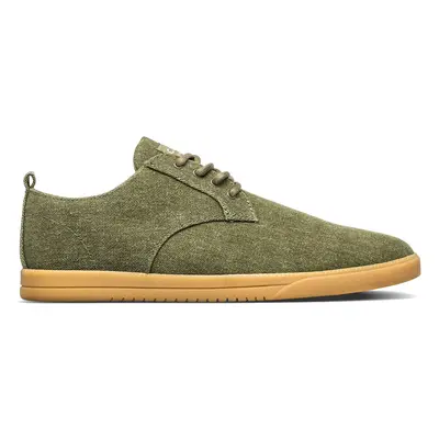 Clae Ellington Textile Olive Washed Canvas