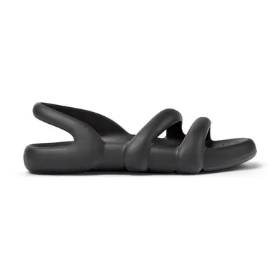 Camper Kobarah Flat Sandals Black