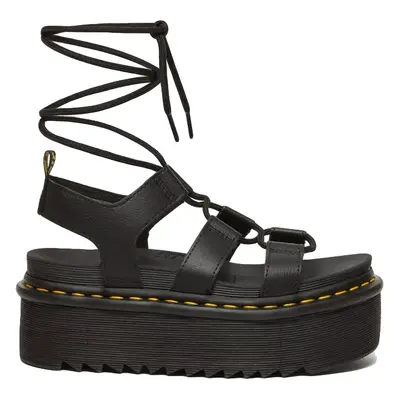 Dr. Martens Nartilla Leather Gladiator Platform Sandlas