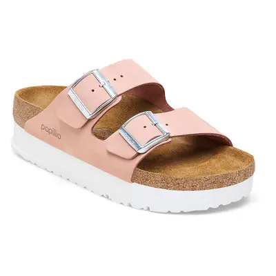 Birkenstock Arizona PAP Flex Platform Nubuk Leather Narow Fit