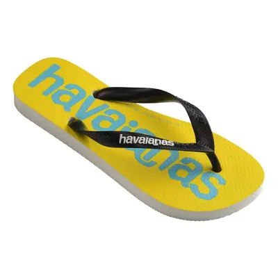 Havaianas Top Logomania White Black