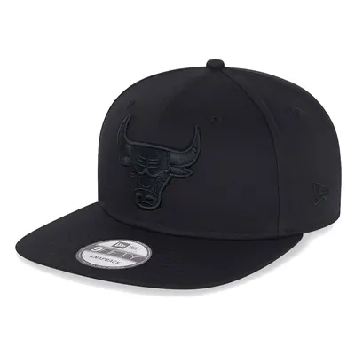 New Era Chicago Bulls NBA Black On Black 9FIFTY Cap