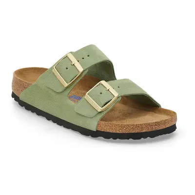 Birkenstock Arizona Soft Footbed Suede Leather Narrow Fit