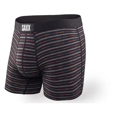 Saxx Vibe Boxer Brief Black Gradient Stripe