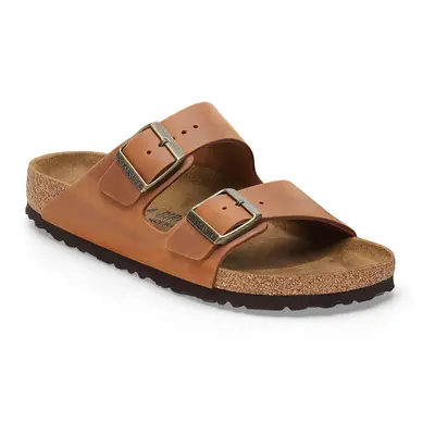 Birkenstock Arizona Natural Leather Oiled Narrow Fit