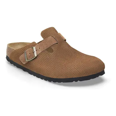 Birkenstock Boston Suede Embossed Narrow Fit