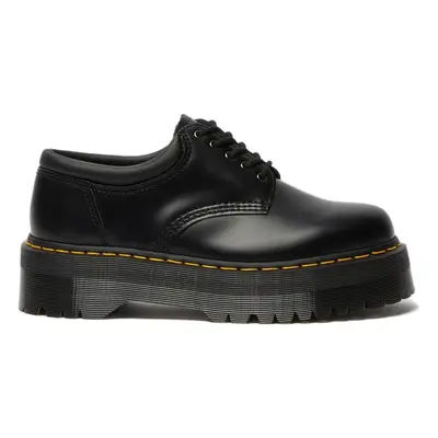 Dr. Martens Quad Smooth Leather Platform Shoes