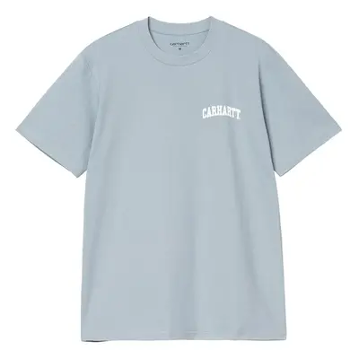 Carhartt WIP S/S University Script T-Shirt Dusty Ice