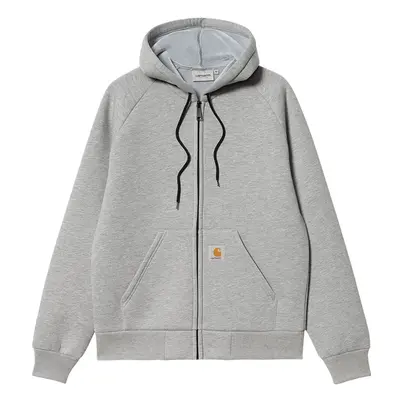 Carhartt WIP Car-Lux Hooded Jacket Grey Heather