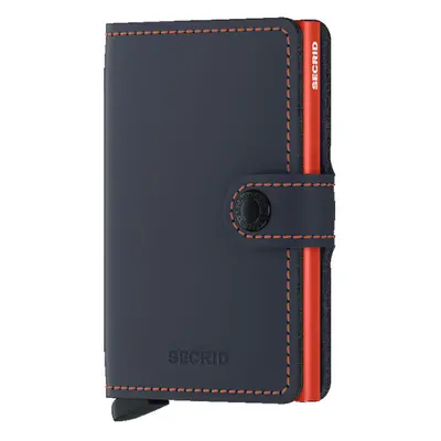 Secrid Miniwallet Matte Nightblue & Orange