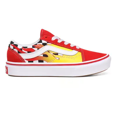 Vans Uy Comfycush Old Skool (Flame) Kids