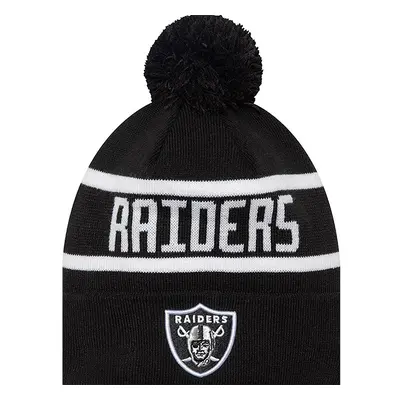 New Era Las Vegas Raiders Official Team Colour NFL Black Jake Knit Beanie Hat