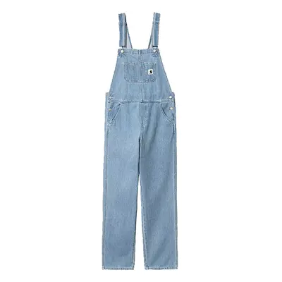 Carhartt WIP W' Bib Overall Straight Blue Stone bleached