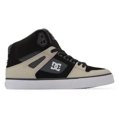 DC Shoes Pure High Top Black Grey Brown