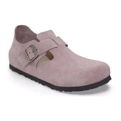 Birkenstock London Suede Leather Regular Fit