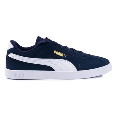 Puma Club II Navi White